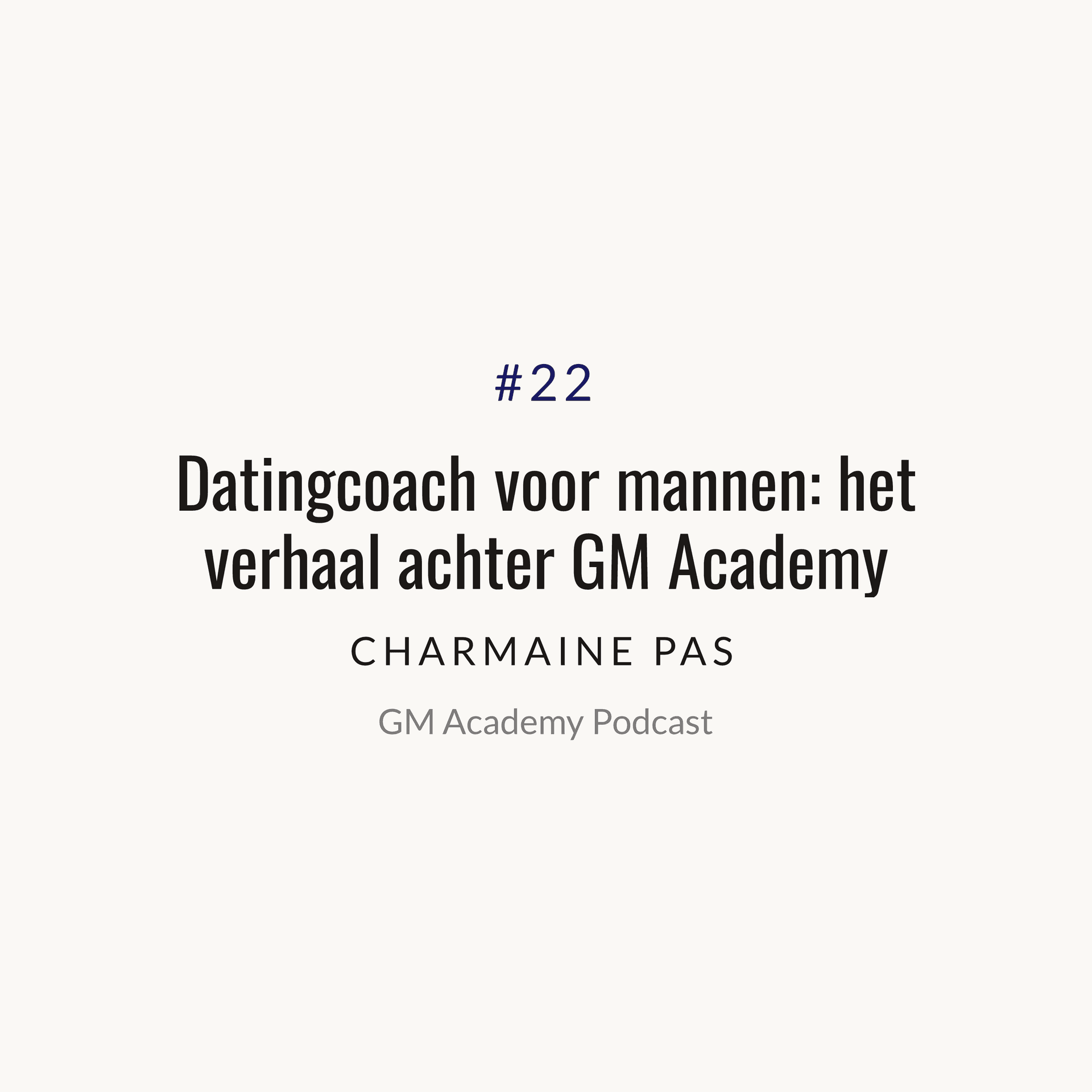 Wie is Charmaine en waarom coacht ze mannen?
