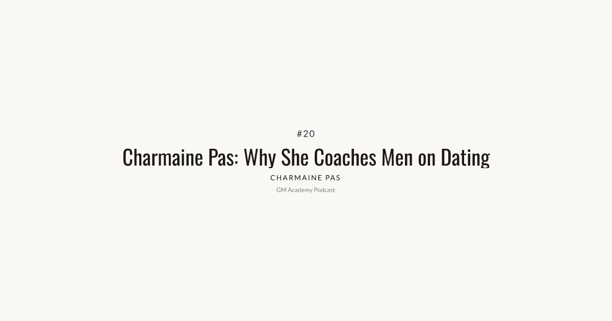 Who Is Charmaine Pas and Why She Coaches Men